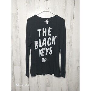 The Black Keys Dropout Boogie Tour Shirt Black Long Sleeve Large
